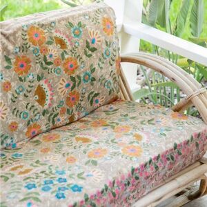 Floral Patterned Cushion Cover